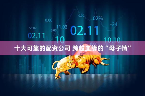 十大可靠的配资公司 跨越血缘的“母子情”